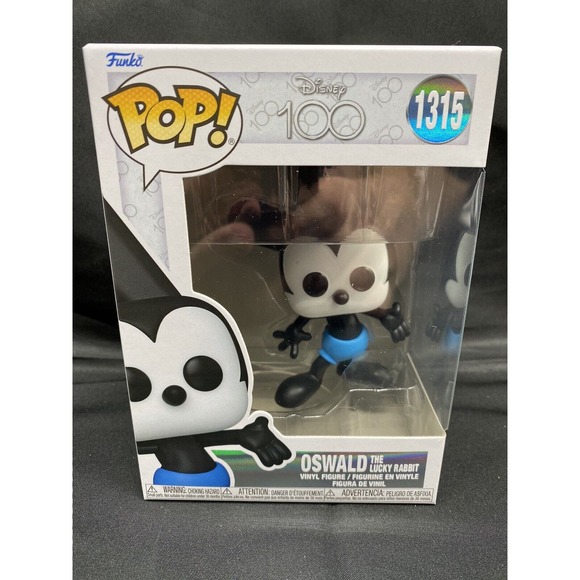 Funko Other - Funko Pop! Disney 100 - Oswald The Lucky Rabbit #1315 with Protector